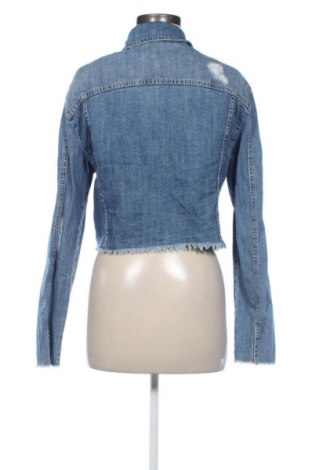 Γυναικείο μπουφάν Stradivarius, Μέγεθος L, Χρώμα Μπλέ, Τιμή 19,95 €