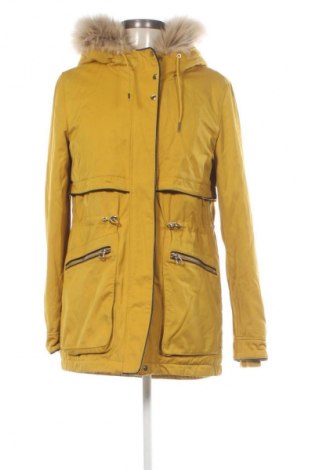 Geacă de femei Zara Trafaluc, Mărime M, Culoare Galben, Preț 129,99 Lei