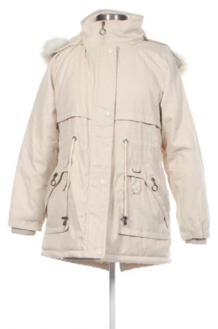 Γυναικείο μπουφάν Unbranded, Μέγεθος M, Χρώμα Εκρού, Τιμή 27,99 €