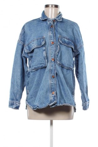 Дамско яке Zara, Размер XS, Цвят Син, Цена 21,00 €