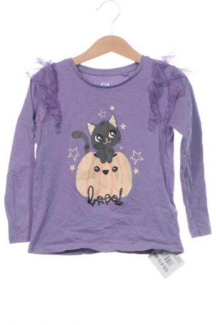 Детска блуза C&A, Размер 4-5y/ 110-116 см, Цвят Лилав, Цена 6,00 €