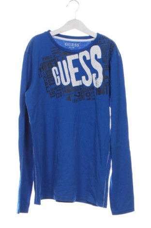 Dziecięca bluzka Guess, Rozmiar 13-14y/ 164-168 cm, Kolor Niebieski, Cena 91,99 zł
