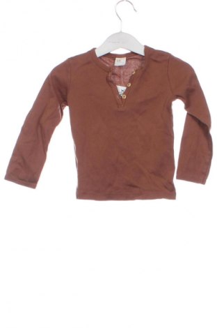 Παιδική μπλούζα H&M, Μέγεθος 12-18m/ 80-86 εκ., Χρώμα Καφέ, Τιμή 5,75 €