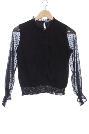 Детска блуза Lindex, Размер 10-11y/ 146-152 см, Цвят Черен, Цена 3,57 €