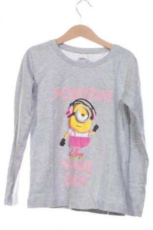 Παιδική μπλούζα Minions, Μέγεθος 6-7y/ 122-128 εκ., Χρώμα Γκρί, Τιμή 9,00 €