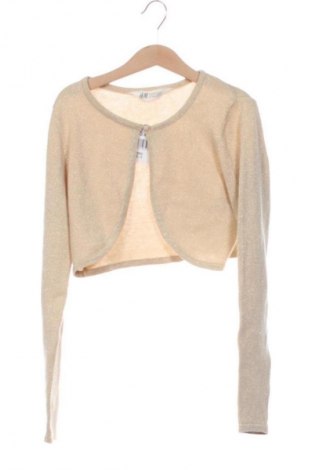 Детска жилетка H&M, Размер 8-9y/ 134-140 см, Цвят Бежов, Цена 9,00 €
