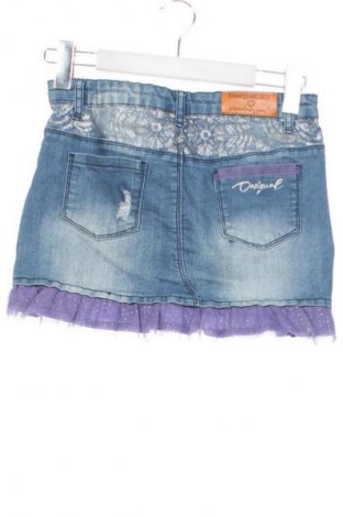 Παιδική φούστα Desigual, Μέγεθος 10-11y/ 146-152 εκ., Χρώμα Μπλέ, Τιμή 17,39 €