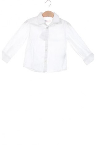 Παιδικό πουκάμισο H&M, Μέγεθος 18-24m/ 86-98 εκ., Χρώμα Λευκό, Τιμή 5,75 €