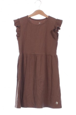 Детска рокля H&M, Размер 7-8y/ 128-134 см, Цвят Кафяв, Цена 12,27 €