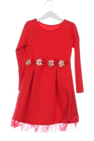 Kinderkleid Unbranded, Größe 7-8y/ 128-134 cm, Farbe Rot, Preis € 12,27