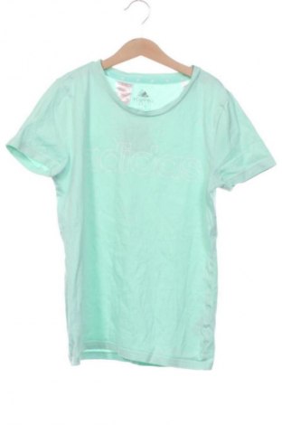 Dziecięcy T-shirt Adidas, Rozmiar 12-13y/ 158-164 cm, Kolor Zielony, Cena 53,58 zł
