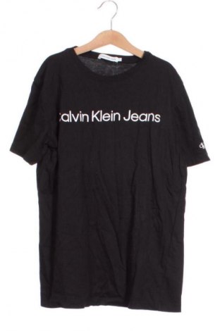 Kinder T-Shirt Calvin Klein Jeans, Größe 15-18y/ 170-176 cm, Farbe Schwarz, Preis € 14,99
