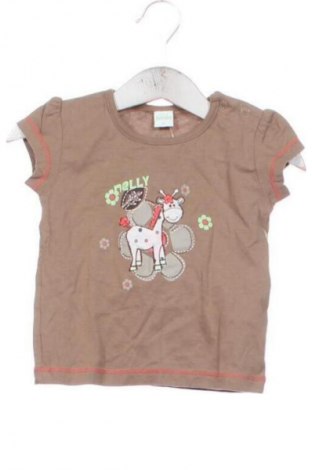 Παιδικό μπλουζάκι Smile, Μέγεθος 3-6m/ 62-68 εκ., Χρώμα Καφέ, Τιμή 7,67 €