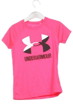 Παιδικό μπλουζάκι Under Armour, Μέγεθος 6-7y/ 122-128 εκ., Χρώμα Ρόζ , Τιμή 10,00 €