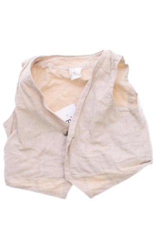 Kinderweste H&M, Größe 3-6m/ 62-68 cm, Farbe Beige, Preis € 10,73