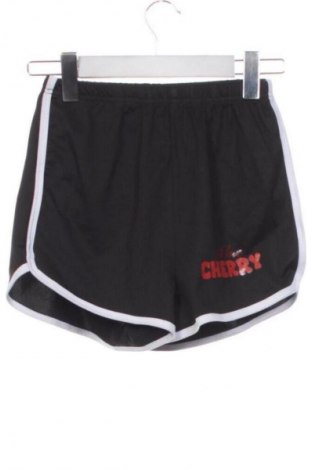 Παιδικό κοντό παντελόνι Cherry, Μέγεθος 11-12y/ 152-158 εκ., Χρώμα Μαύρο, Τιμή 7,00 €
