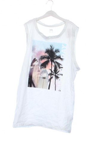 Μπλουζάκι αμάνικο παιδικό C&A, Μέγεθος 15-18y/ 170-176 εκ., Χρώμα Λευκό, Τιμή 5,75 €