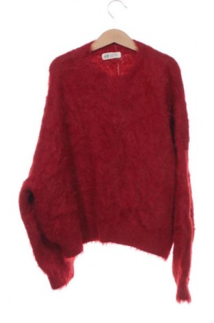 Детски пуловер H&M, Размер 10-11y/ 146-152 см, Цвят Червен, Цена 9,00 €