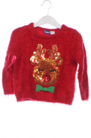 Детски пуловер Lupilu, Размер 2-3y/ 98-104 см, Цвят Червен, Цена 8,63 €