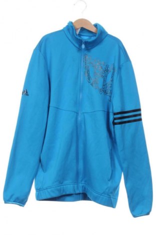 Παιδικό αθλητικό πάνω φόρμα Adidas, Μέγεθος 12-13y/ 158-164 εκ., Χρώμα Μπλέ, Τιμή 17,00 €