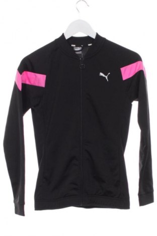 Детско спортно горнище PUMA, Размер 13-14y/ 164-168 см, Цвят Черен, Цена 10,73 €