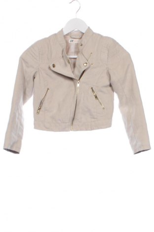 Детско яке H&M, Размер 7-8y/ 128-134 см, Цвят Бежов, Цена 16,00 €