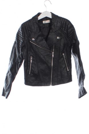 Детско яке H&M, Размер 8-9y/ 134-140 см, Цвят Черен, Цена 16,00 €