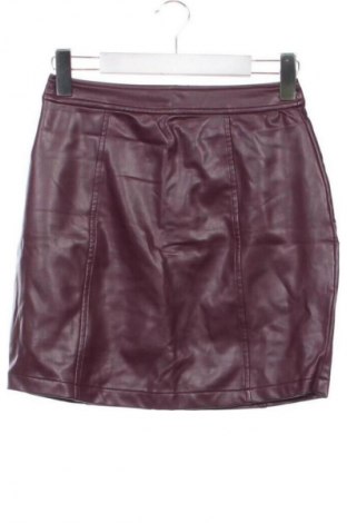 Lederrock Even&Odd, Größe XXS, Farbe Lila, Preis € 4,99