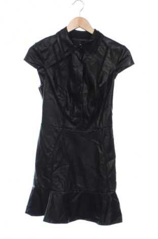 Kožené šaty  Elisabetta Franchi, Velikost M, Barva Černá, Cena  6 949,00 Kč