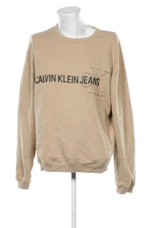 Pánské tričko  Calvin Klein Jeans, Velikost XXL, Barva Hnědá, Cena  679,00 Kč