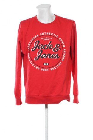 Męska bluzka Jack & Jones, Rozmiar XL, Kolor Czerwony, Cena 112,53 zł