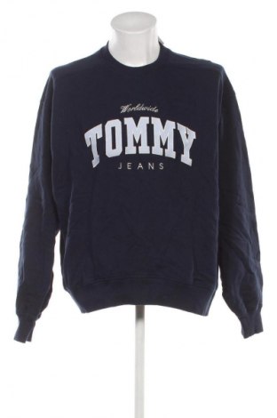 Męska bluzka Tommy Jeans, Rozmiar XL, Kolor Niebieski, Cena 290,99 zł
