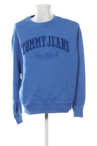Bluză de bărbați Tommy Jeans, Mărime L, Culoare Albastru, Preț 579,99 Lei