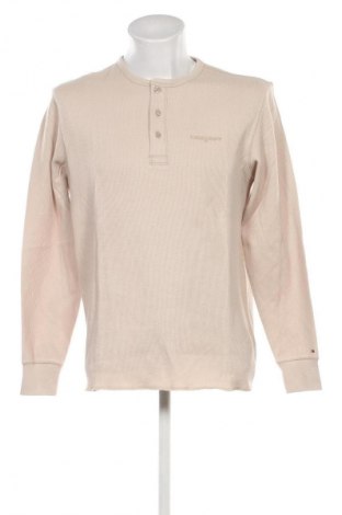 Bluză de bărbați Tommy Jeans, Mărime L, Culoare Bej, Preț 342,99 Lei