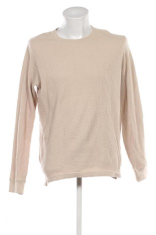 Ανδρική μπλούζα Uniqlo, Μέγεθος L, Χρώμα  Μπέζ, Τιμή 9,99 €