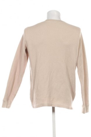 Ανδρική μπλούζα Uniqlo, Μέγεθος L, Χρώμα  Μπέζ, Τιμή 9,99 €