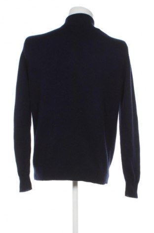 Herren Strickjacke Authentic Cashmere, Größe L, Farbe Blau, Preis € 52,75