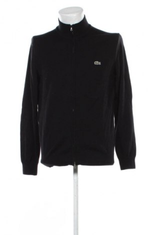 Herren Strickjacke Lacoste, Größe M, Farbe Schwarz, Preis € 147,99