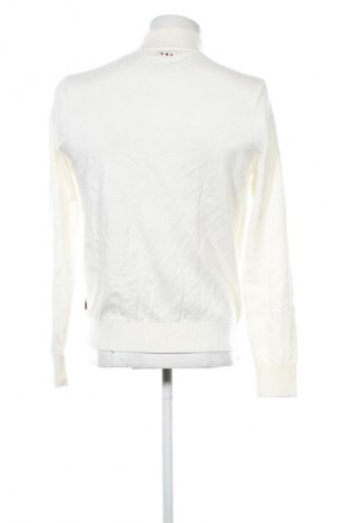 Herren Strickjacke Napapijri, Größe L, Farbe Ecru, Preis € 147,99