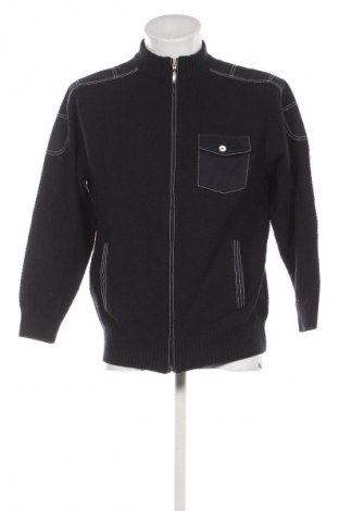 Herren Strickjacke Roger Kent, Größe M, Farbe Blau, Preis € 12,99