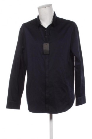 Męska koszula Ax Paris, Rozmiar XXL, Kolor Niebieski, Cena 210,71 zł