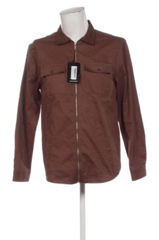 Мъжка риза Boohoo, Размер M, Цвят Кафяв, Цена 27,68 €