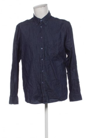Ανδρικό πουκάμισο Camargue, Μέγεθος L, Χρώμα Μπλέ, Τιμή 6,99 €
