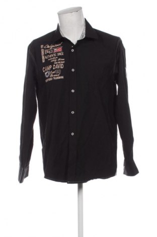 Pánska košeľa  Camp David, Veľkosť L, Farba Čierna, Cena  13,95 €