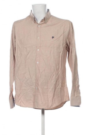 Мъжка риза Denim Culture, Размер L, Цвят Бежов, Цена 39,88 €