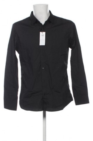 Мъжка риза Jack & Jones, Размер L, Цвят Черен, Цена 42,43 €