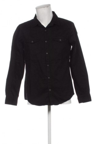 Herrenhemd Jean Pascale, Größe M, Farbe Schwarz, Preis € 6,99