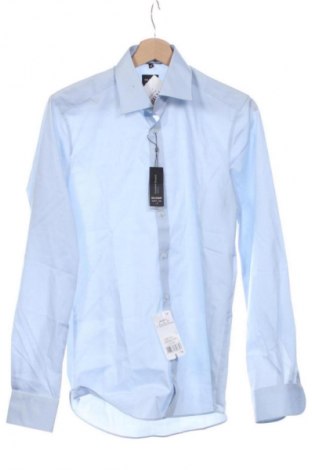 Ανδρικό πουκάμισο Olymp, Μέγεθος S, Χρώμα Μπλέ, Τιμή 18,99 €