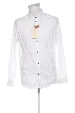 Herrenhemd Pier One, Größe L, Farbe Weiß, Preis € 19,99