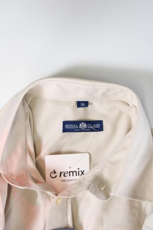 Herrenhemd Royal Class, Größe M, Farbe Beige, Preis 30,99 €